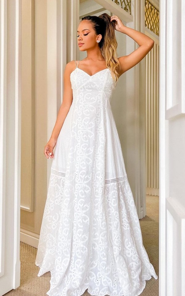 vestido longo branco decote costas reveillon